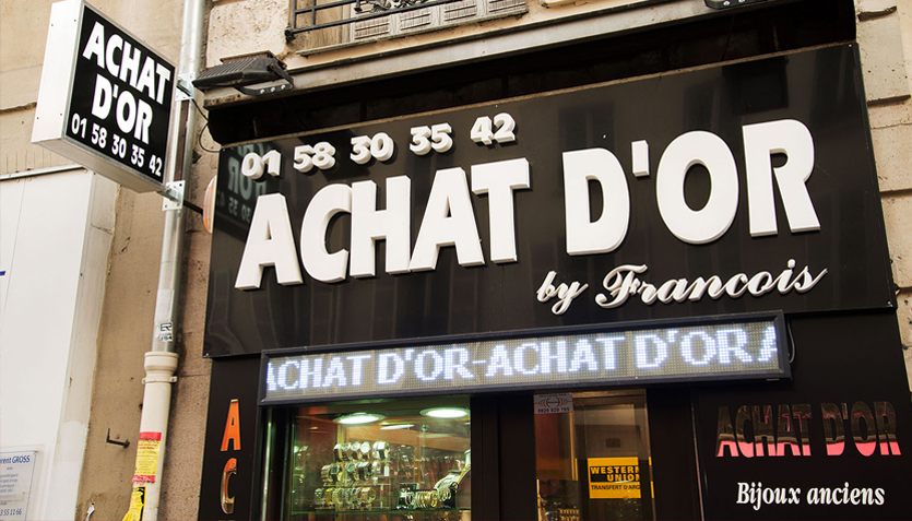 Achat d'or Paris 17 (75017)